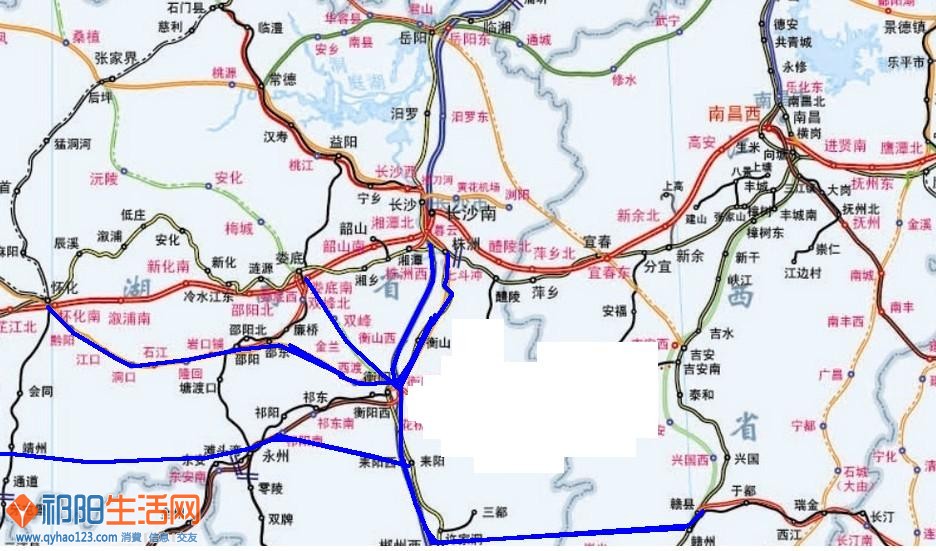 [交通规划] 【郴州规划局】 昆台高铁已确定过衡