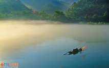 东江湖晨雾